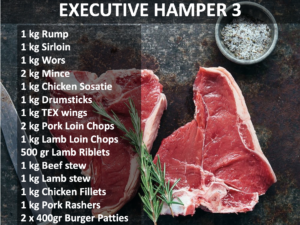 Picture of Steaks and Executive Hamper Description
