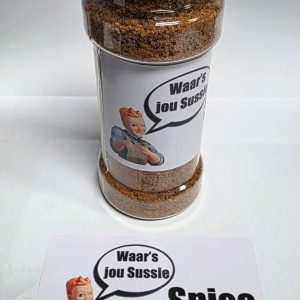 WAARS JOU SUSSIE 
WOESTER SPICE 200GR
